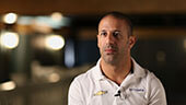 Still image of Tony Kanaan interview.